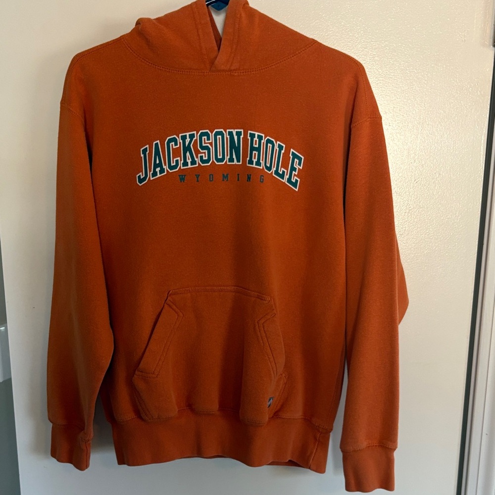 Orange Jackson Hole Hoodie